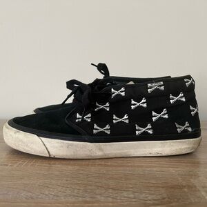 SOLD Vans Wtaps Chukka Black and White Patterned High-Tops
